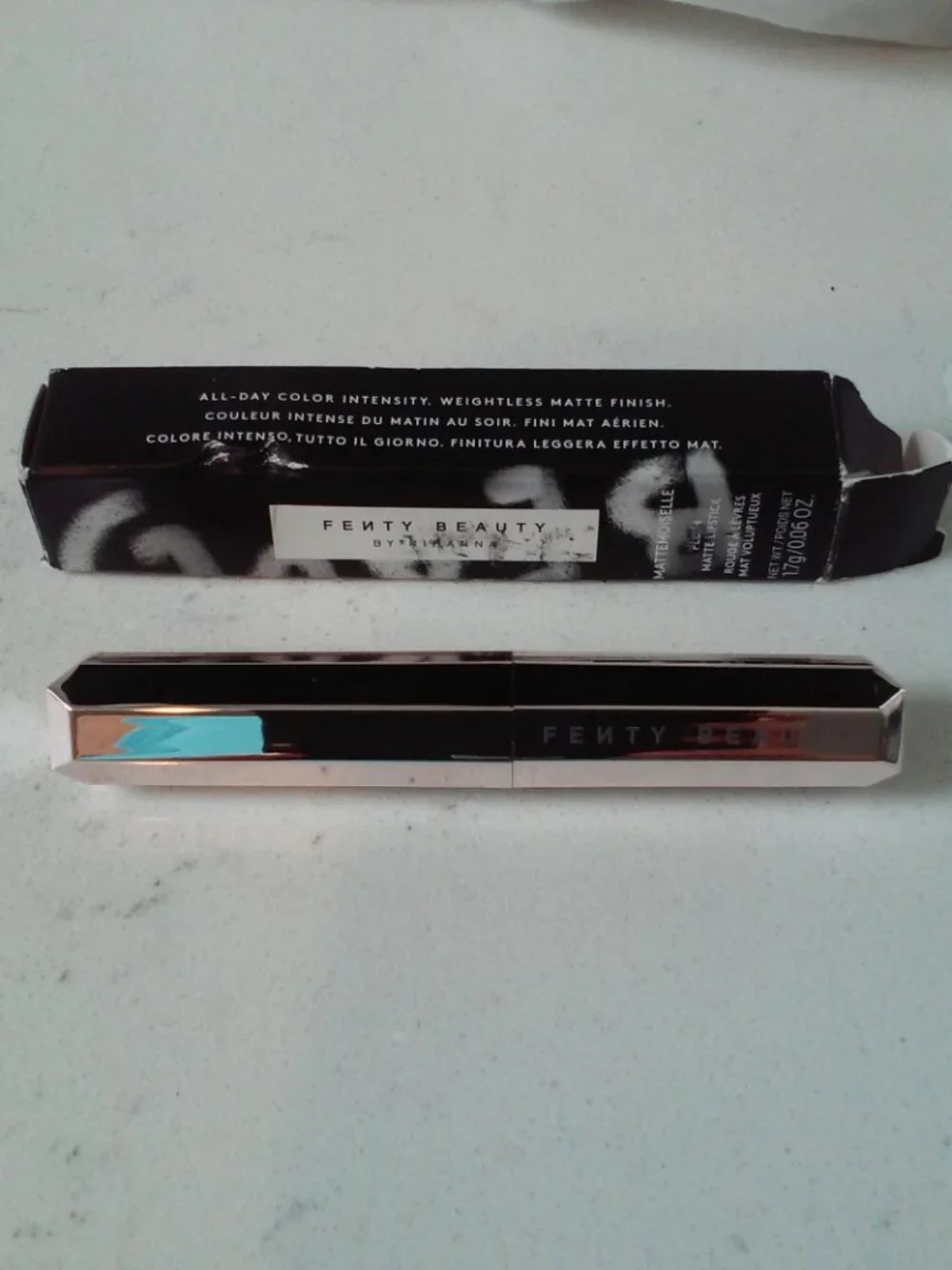 Fenty Beauty box opened
